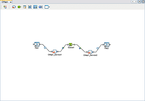Screen capture of the Connectivity Map Editor.