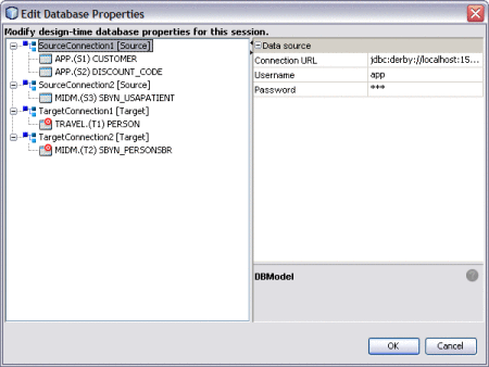 Figure shows the Edit Database Properties window.