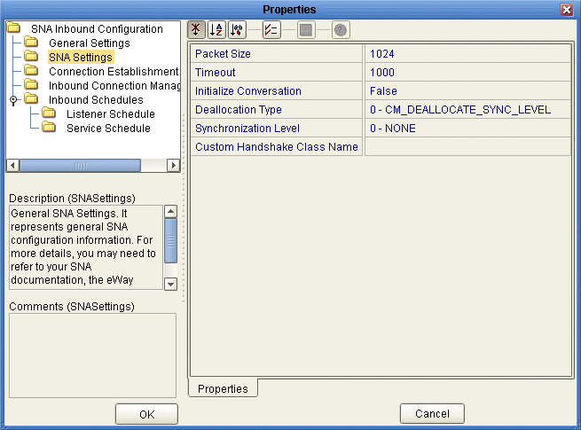 Inbound Connectivity Map Properties