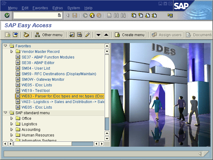 To Download The IDoc Description File From SAP (Developing OTDs.