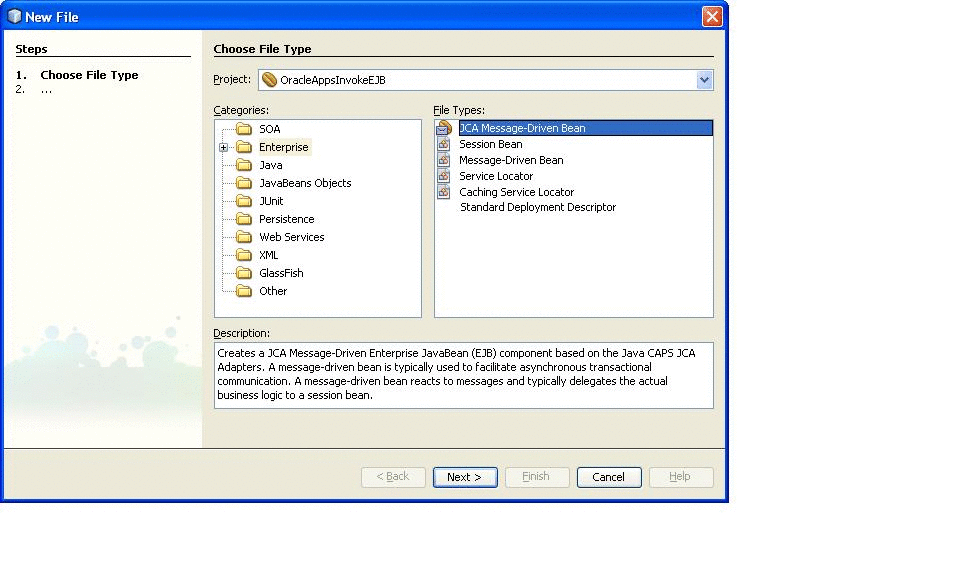 JCA-driven MDB