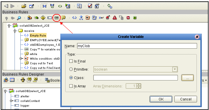 Create Local Variable