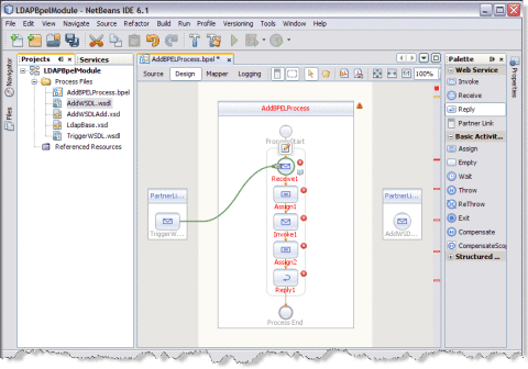 Receive Edit Map