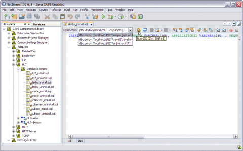 Run Database SQL