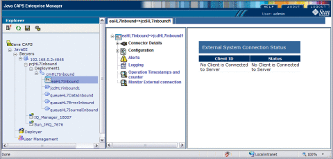 Enterprise Manager No Connection