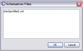 Enter Schematron Files