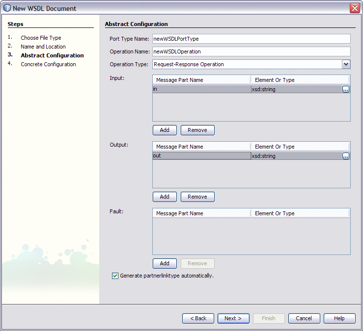 To Create A Wsdl Document Using The Java Ee Service Engine To Create A Composite Application