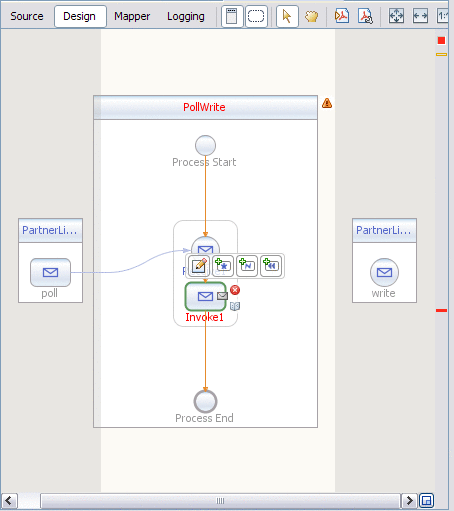 Adding Invoke Activity