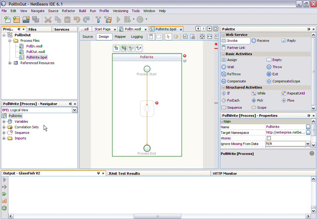 Design View with PollWrite