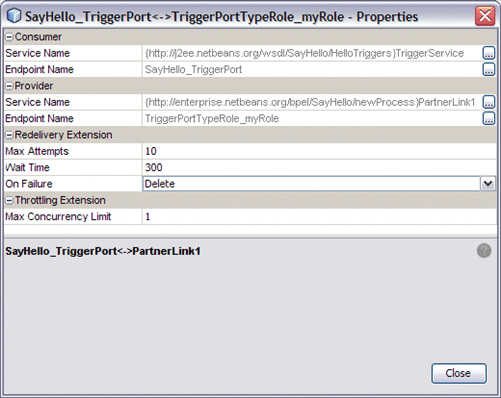 Image shows the Quality of Service (QoS) Editor