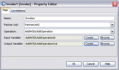 Invoke Property Editor