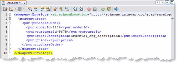 Graphic displays the Source Editor as described in context.