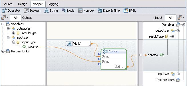 Mapping with a function