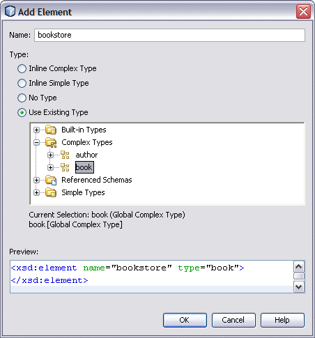 Element Complex Types