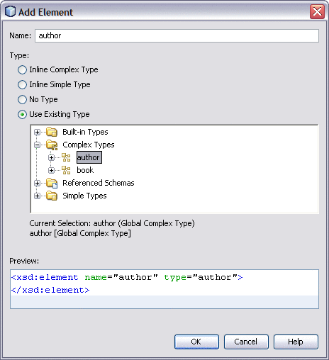 Global Complex Type