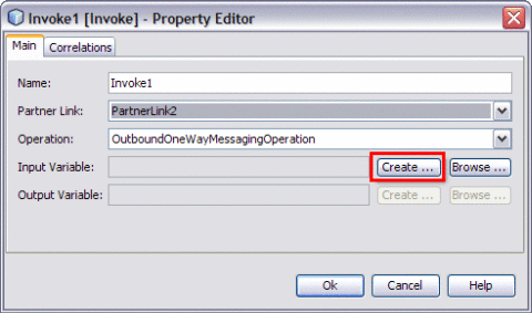 Invoke Property Editor