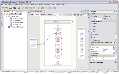 Receive Edit Map