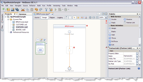 SOAP WSDL BPEL Created