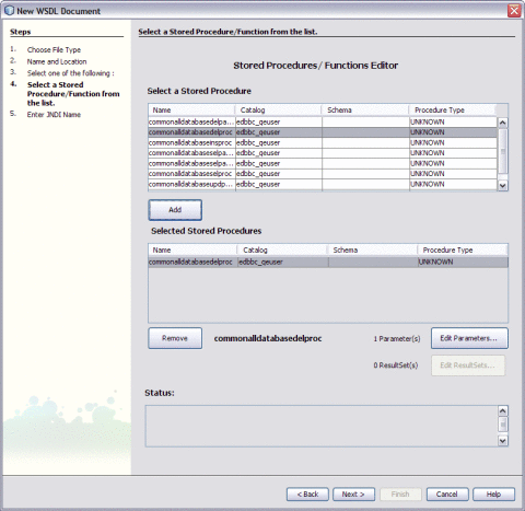 Select Procedure