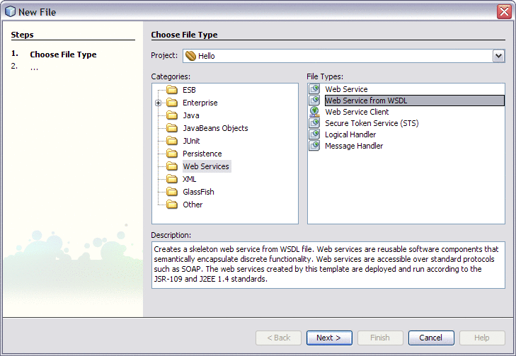 Categories and File Type