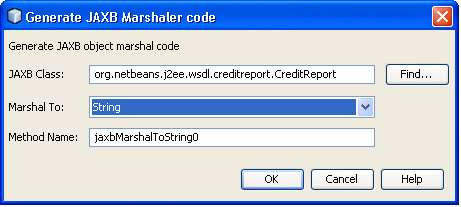 JAXB Marshal Object
