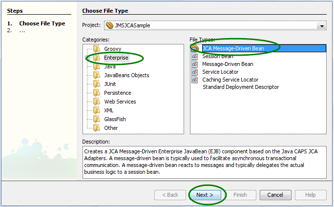 Choose File Type