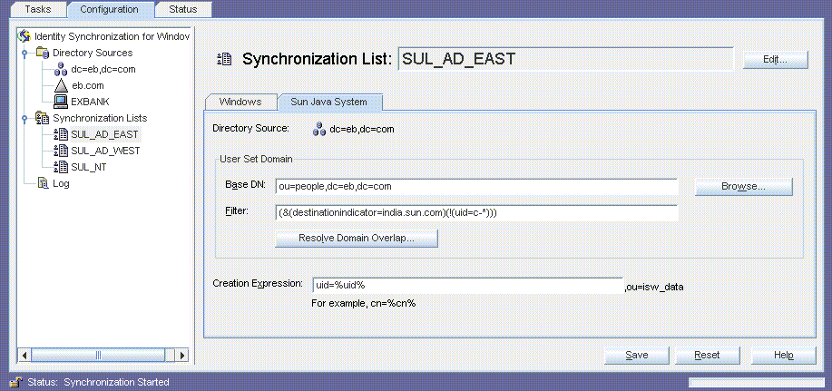 Validating SUL_AD_EAST