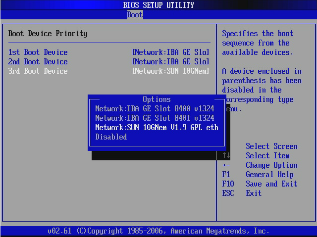 image:BIOS Boot Device Priority Selection for AMD System