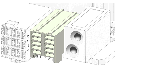 Figure showing Zone 3 power connector.