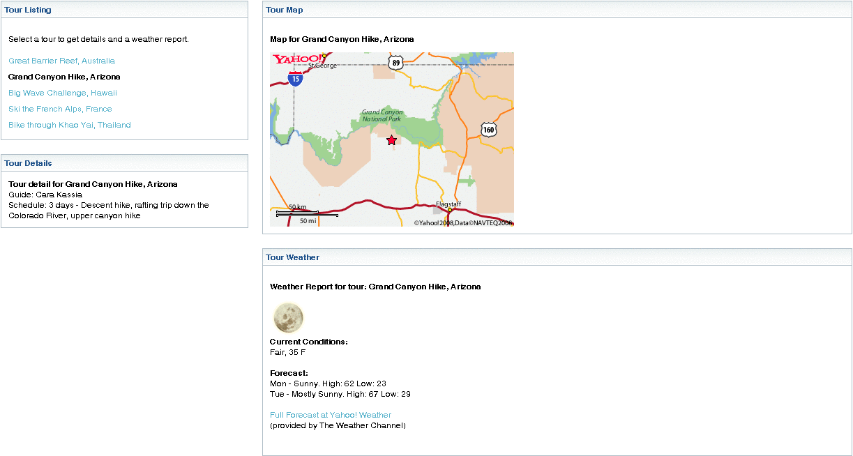 Sample Application for Eventing