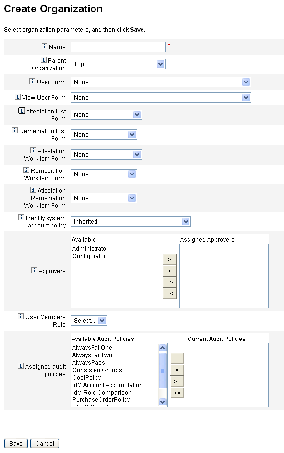 ���ȿ��κ����ץڡ�������Ѥ��ơ�Identity Manager �ȿ������ꤷ�ޤ���