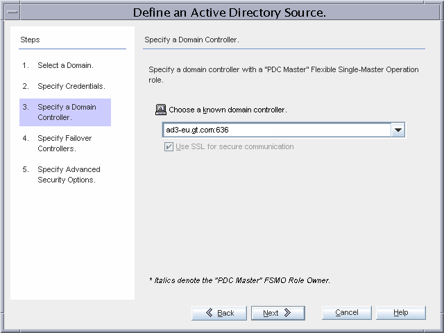 Configuring
the Active Directory Domain Controller