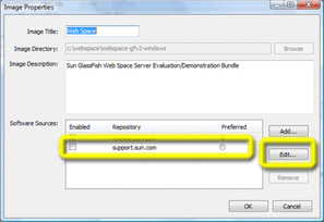 Image Properties window