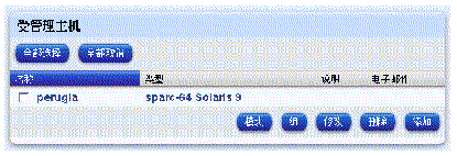 ����Ļ������ʾ���ܹ�������������һ����������ť������ģ�顱�����顱�����޸ġ�����ɾ�����͡����ӡ���