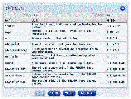 ����Ļ������ʾ��ϸ�ġ������嵥������һ����������������š�����˵�����͡��޶��桱��