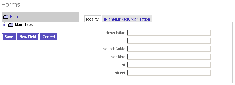 Example: Adding classes to a new form