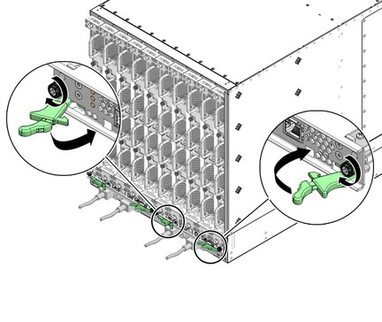 Illustration shows a CMC being secured.