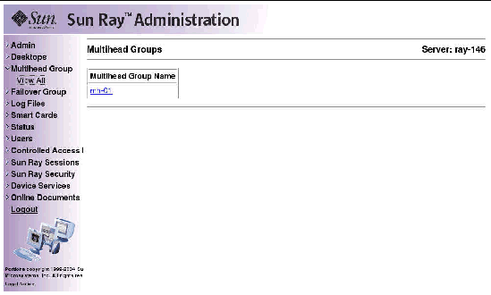 As usual, it is preferable to use the utadmin command rather than this visual display.