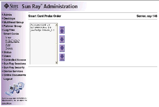 As usual, it is preferable to use the utadmin command rather than this visual display.