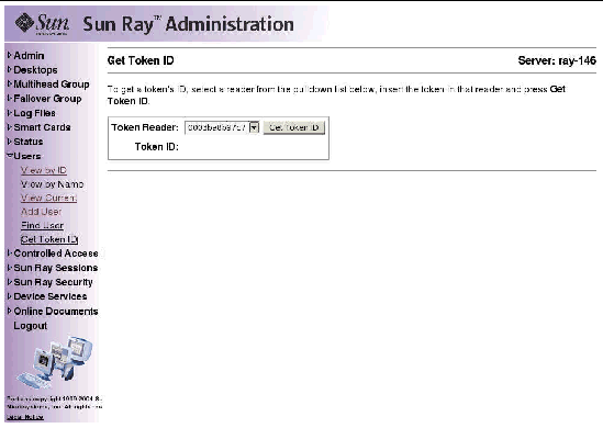 As usual, it is preferable to use the utadmin command rather than this visual display.
