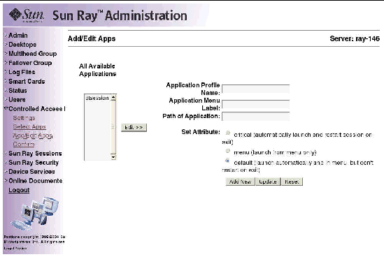 As in so many other cases, you can access all the functionality of the Admin GUI by using the utadm command.