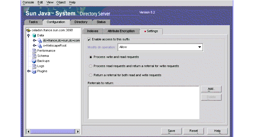 Window to enable the extended renaming operation for specified suffixes.