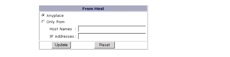 β̥ץϡACL ΡFrom Host (Ĥۥ)׵§򼨤Ƥޤ 