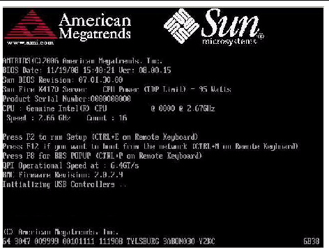 Graphic showing BIOS Boot Screen.