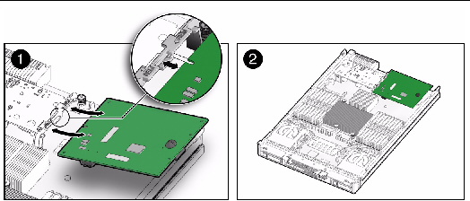 Inserting the REM card into the support bracket