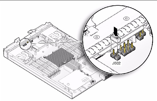 Pin locations on X6270 Server Module