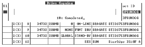 Screen capture showing the "Drive Cloning" progress bar.