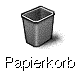 Nautilus-Symbol "Papierkorb".