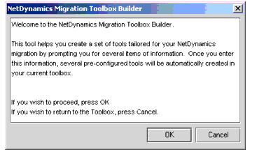 NetDynamics Migration Toolbox Builder Љ_CAO{bNX̐}
