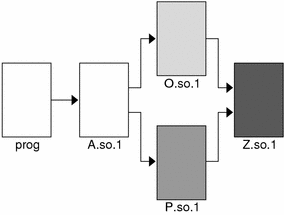 Multiple dlopen() requests with a common dependency.